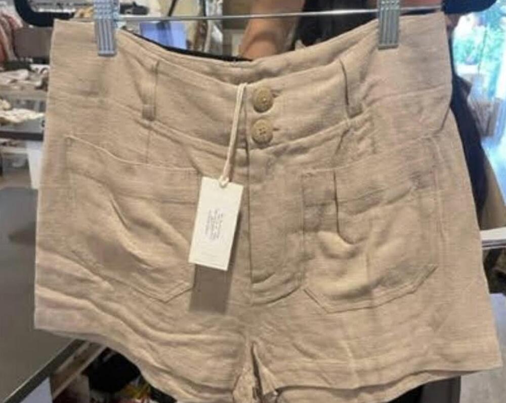 NEW Z SUPPLY women's vallie shorts in warm sands